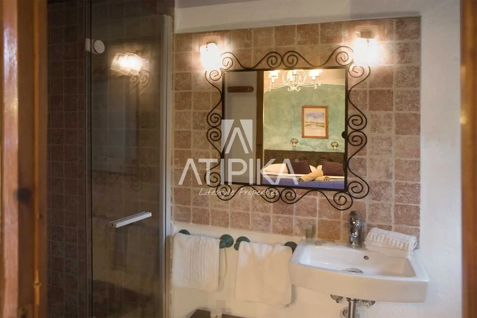 Baño de Finca rústica en venta en Maó - Mahón con Aire acondicionado, Piscina y Horno
