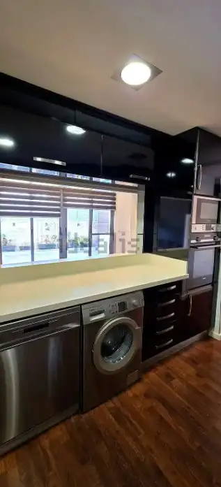Kitchen of Flat for rent in Sedaví  with Air Conditioner, Furnished and Oven