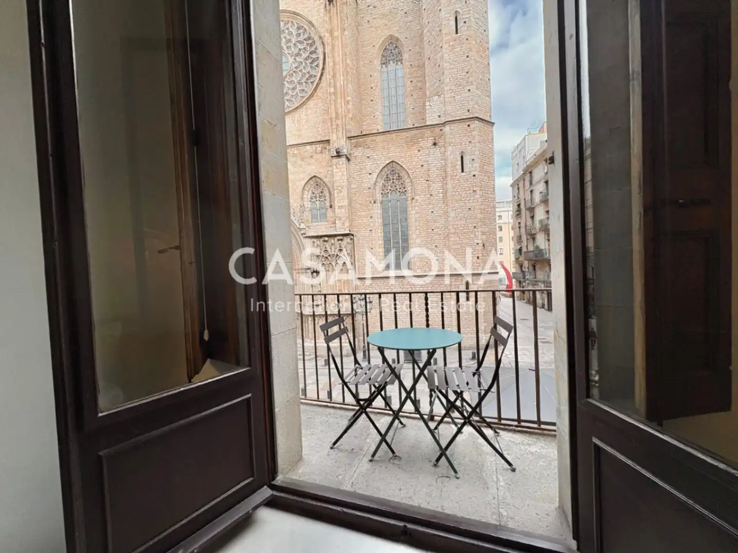 Terrasse von Maisonette zur Miete in Barcelona mit Klimaanlage, Heizung und Abstellraum