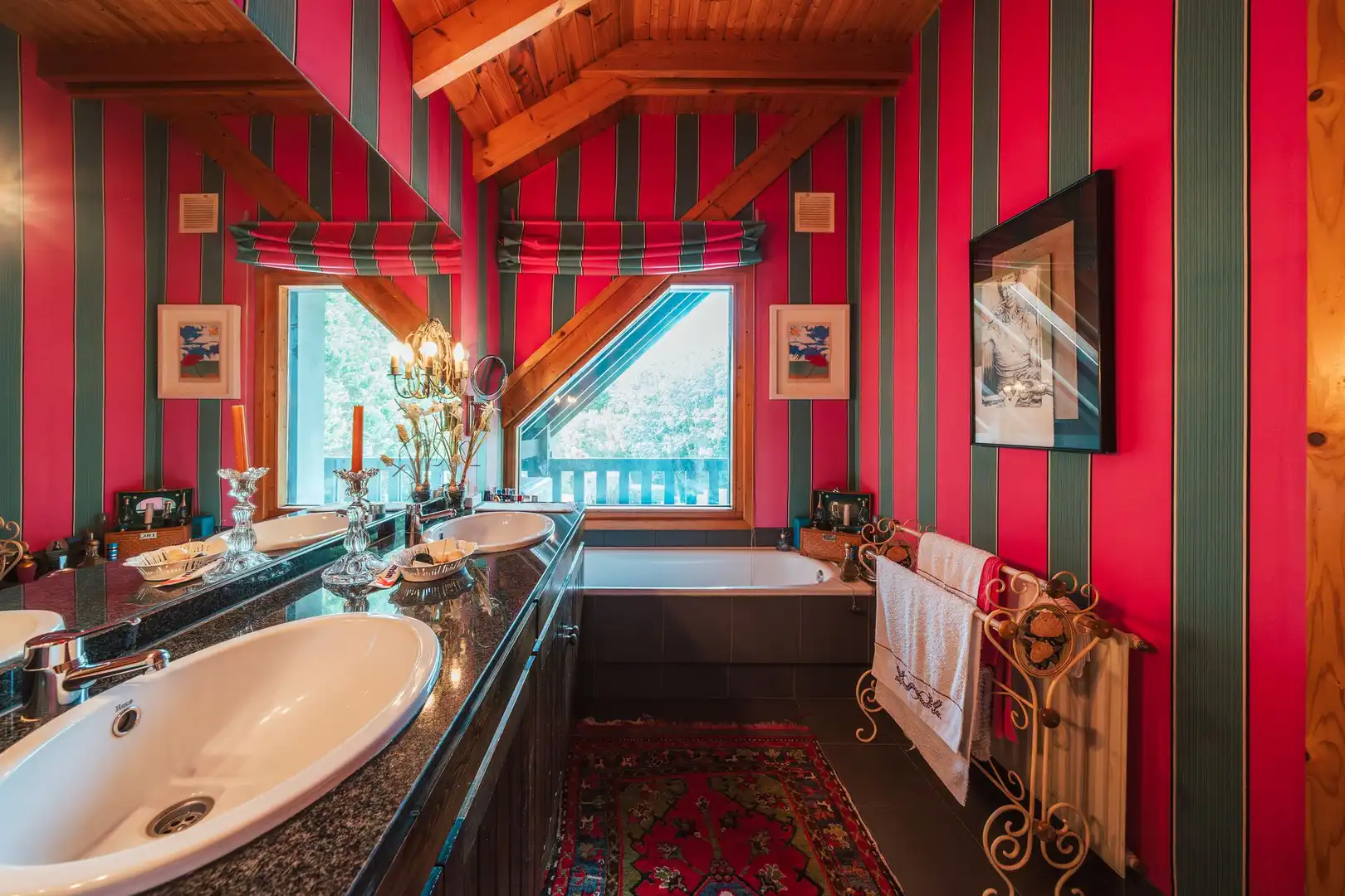 Baño de Casa o chalet en venta en Fruiz con Aire acondicionado, Calefacción y Jardín privado