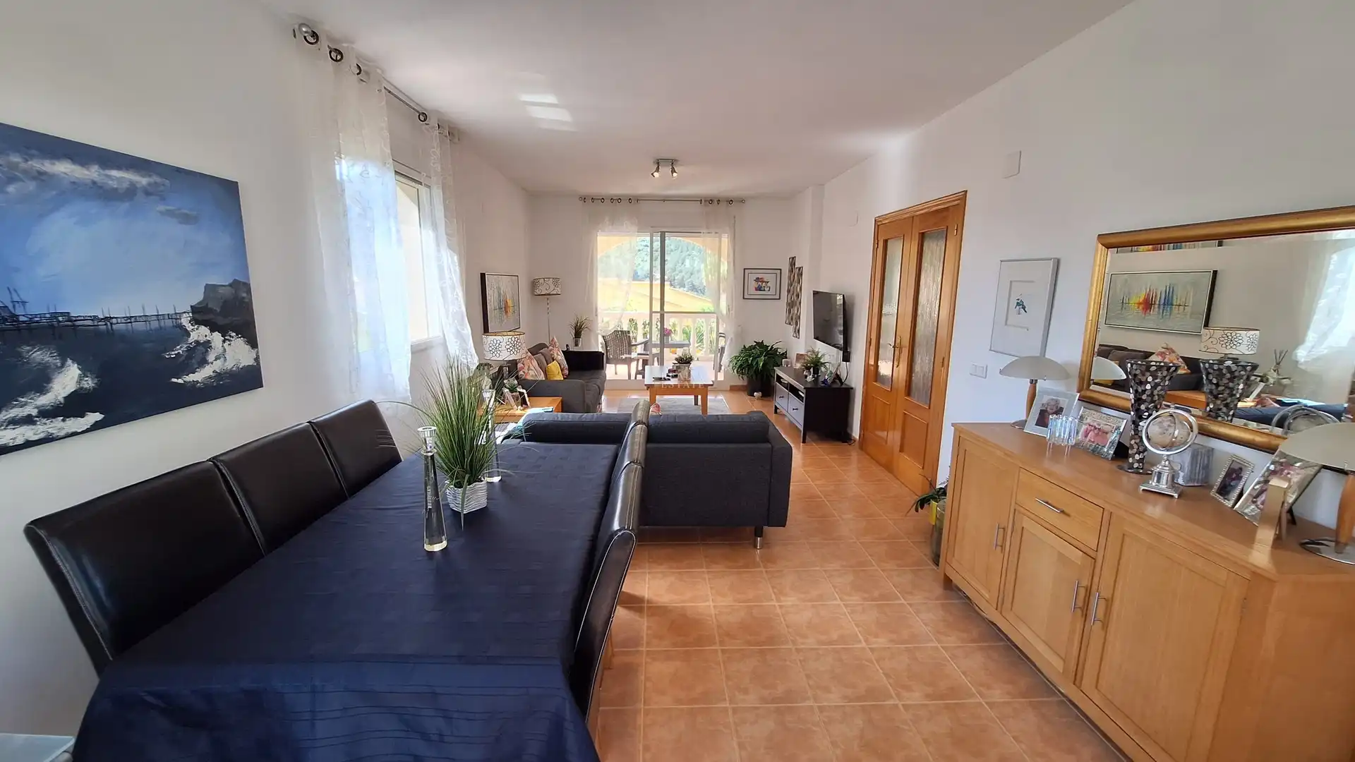 Living room of Houses for sale in Barx  with Heating, Terrace and Storage room