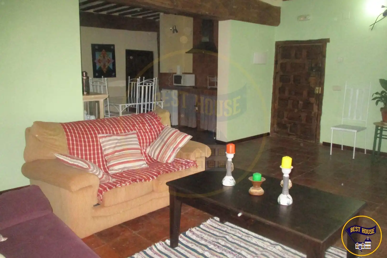 Sala de estar de Casa o chalet en venta en Valverdejo con Calefacción, Trastero y Amueblado