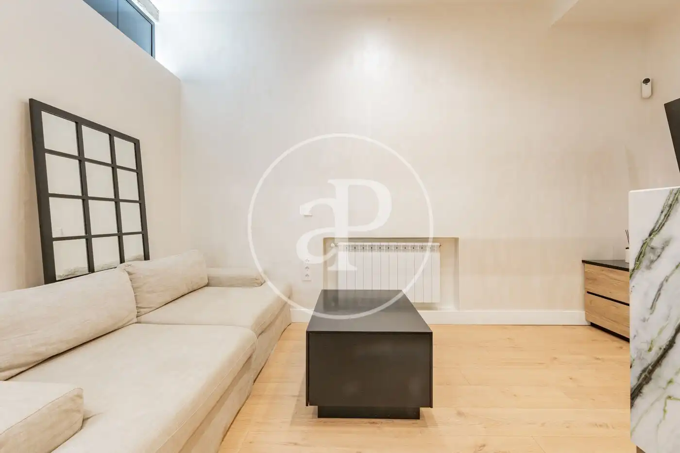 Sala de estar de Piso en venta en Madrid con Aire acondicionado, Calefacción y Jardín privado