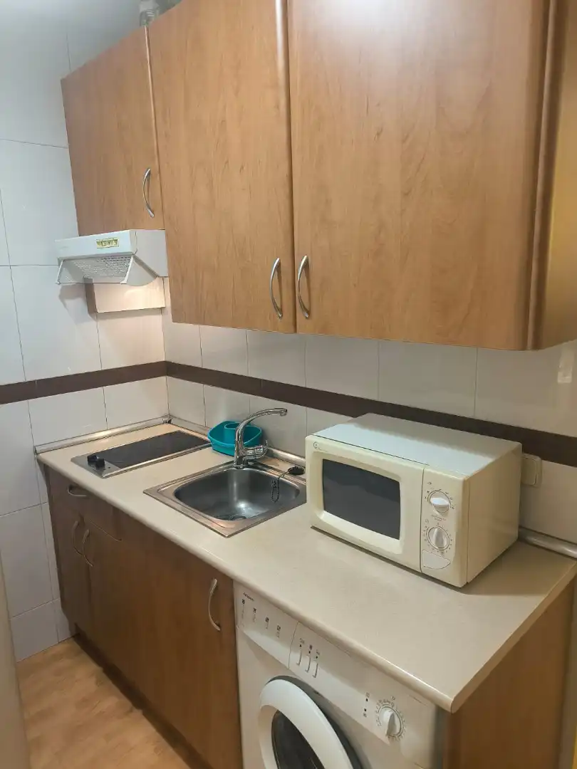 Küche von Wohnung zur Miete in Madrid mit Klimaanlage, Heizung und Parkett