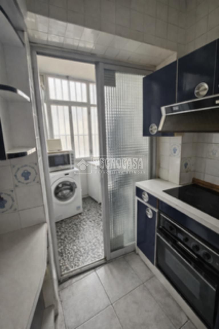 Kitchen of Flat for sale in  Madrid Capital  with Heating