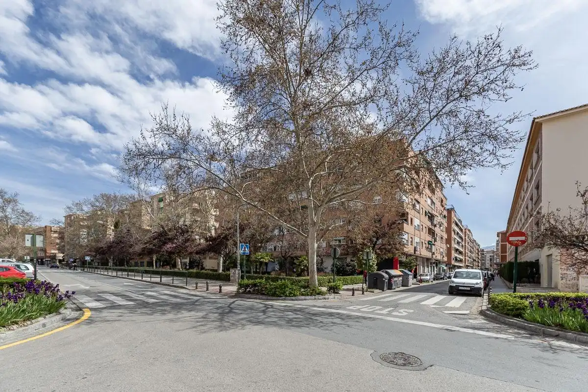 Exterior view of Flat for sale in  Granada Capital