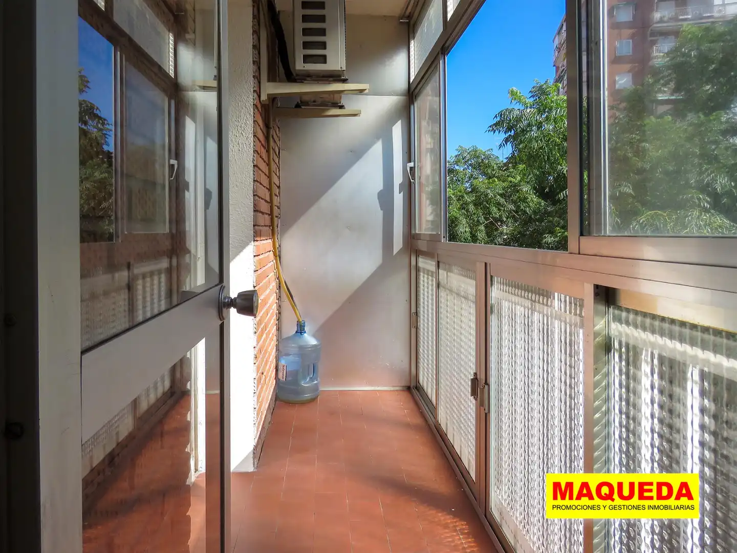 Terrasse von Wohnung zum Verkauf in Alcorcón mit Klimaanlage, Parkett und Terrasse