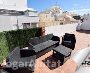 Terrace of Attic for sale in Burriana / Borriana  with Air Conditioner and Terrace