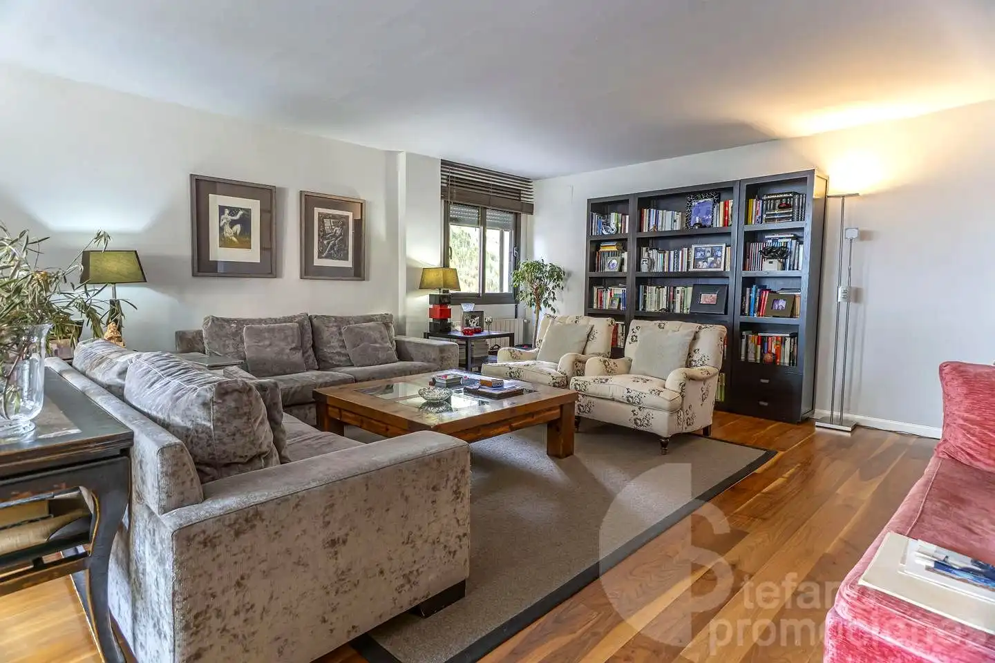 Sala de estar de Piso en venta en Málaga con Aire acondicionado, Calefacción y Parquet