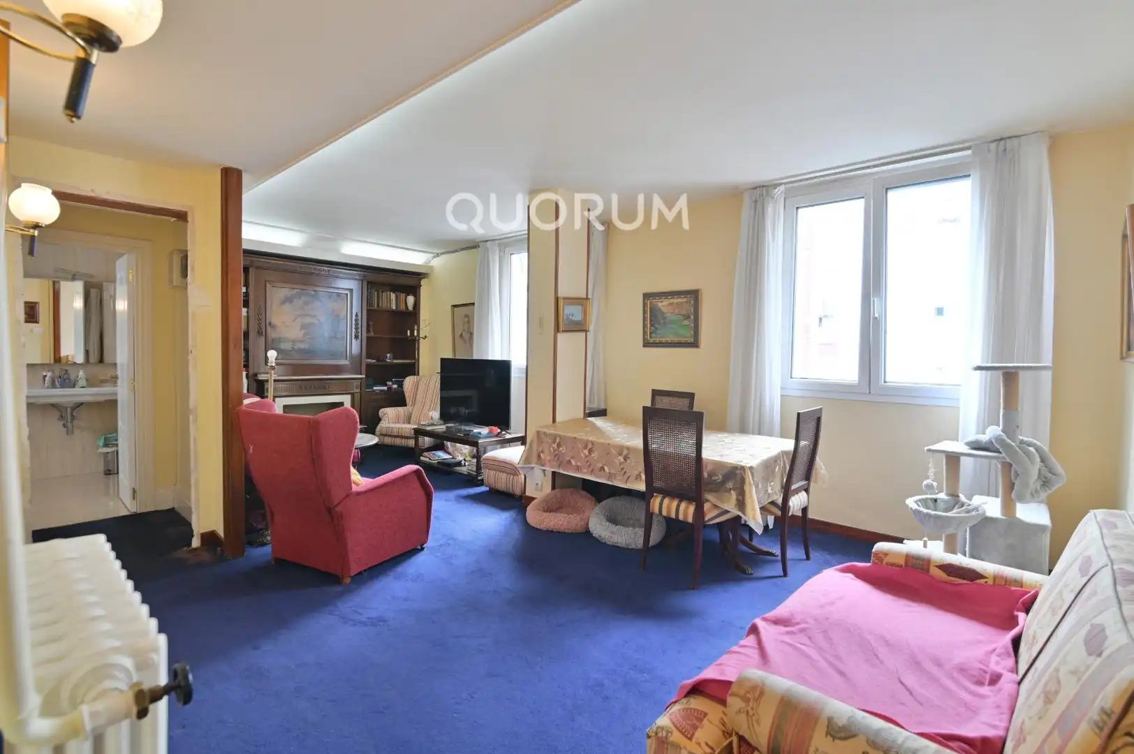 Wohnzimmer von Wohnung zum Verkauf in Bilbao  mit Heizung, Terrasse und Balkon