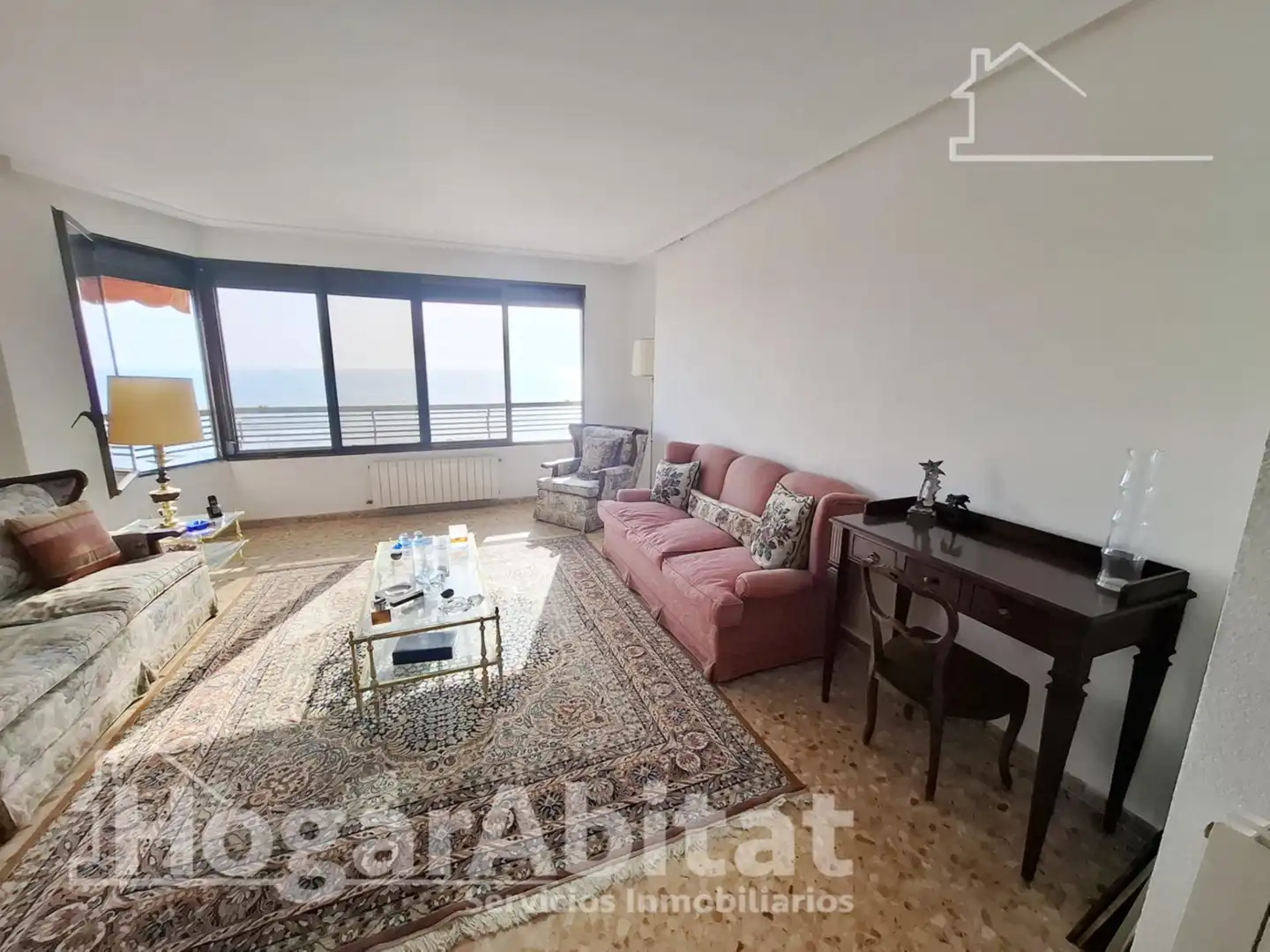 Living room of Flat for sale in Alicante / Alacant  with Heating and Furnished