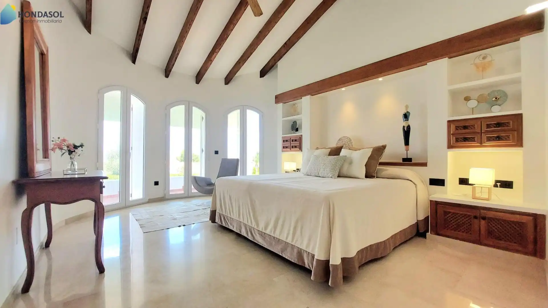 Dormitori de Casa o xalet en venda en Cartagena amb Aire condicionat, Jardí privat i Terrassa