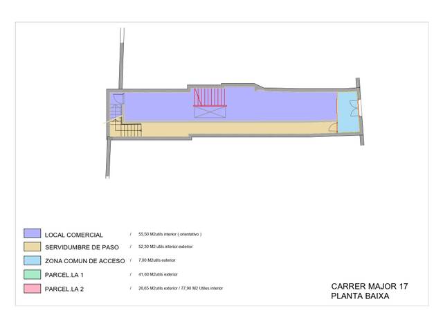 Local comercial en Alquiler en Fornells
