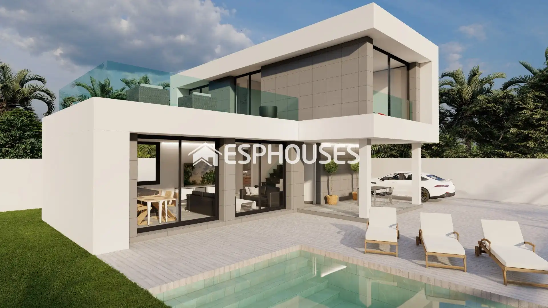 Chalet con terraza en venta en Formentera del Segura