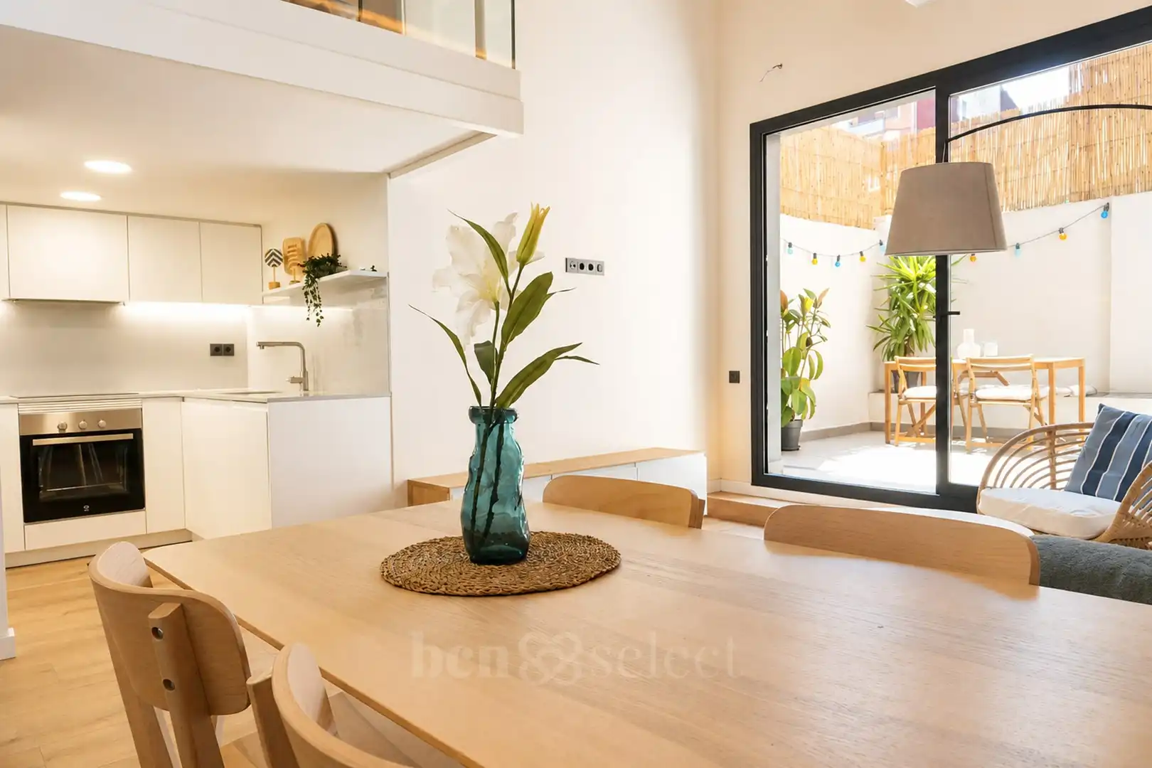 Dining room of Duplexes for sale in Barcelona  with Air Conditioner, Heating and Private garden