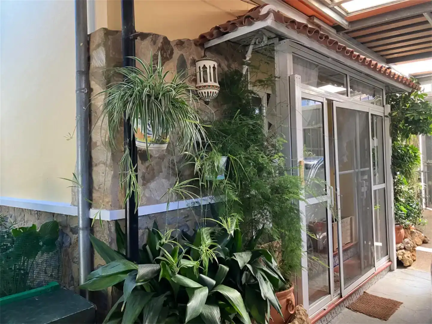 Terrassa de Casa o xalet en venda en Constantina amb Aire condicionat, Jardí privat i Traster