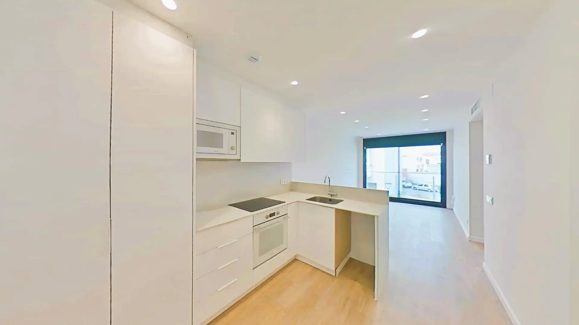 Kitchen of Flat for sale in Cubelles  with Air Conditioner, Heating and Private garden