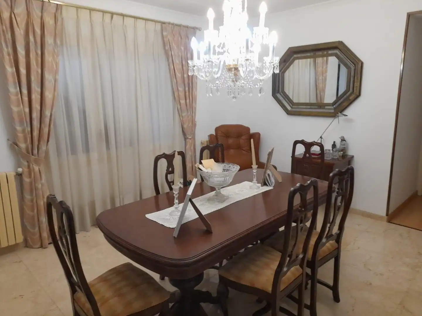 Esszimmer von Haus oder Chalet zum Verkauf in Móra d'Ebre mit Heizung, Privatgarten und Terrasse