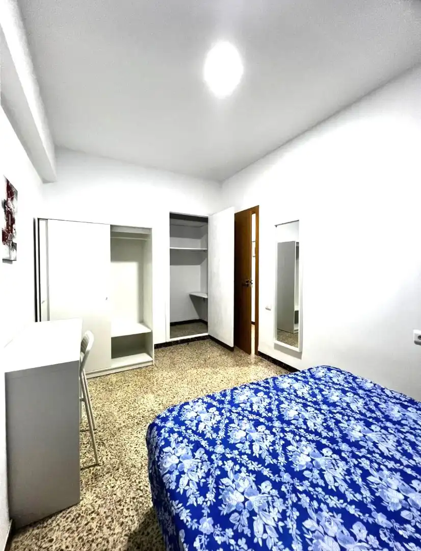 Schlafzimmer von Wohnung zur untervermieten in L'Alcúdia de Crespins mit Klimaanlage, Möbliert und Ofen