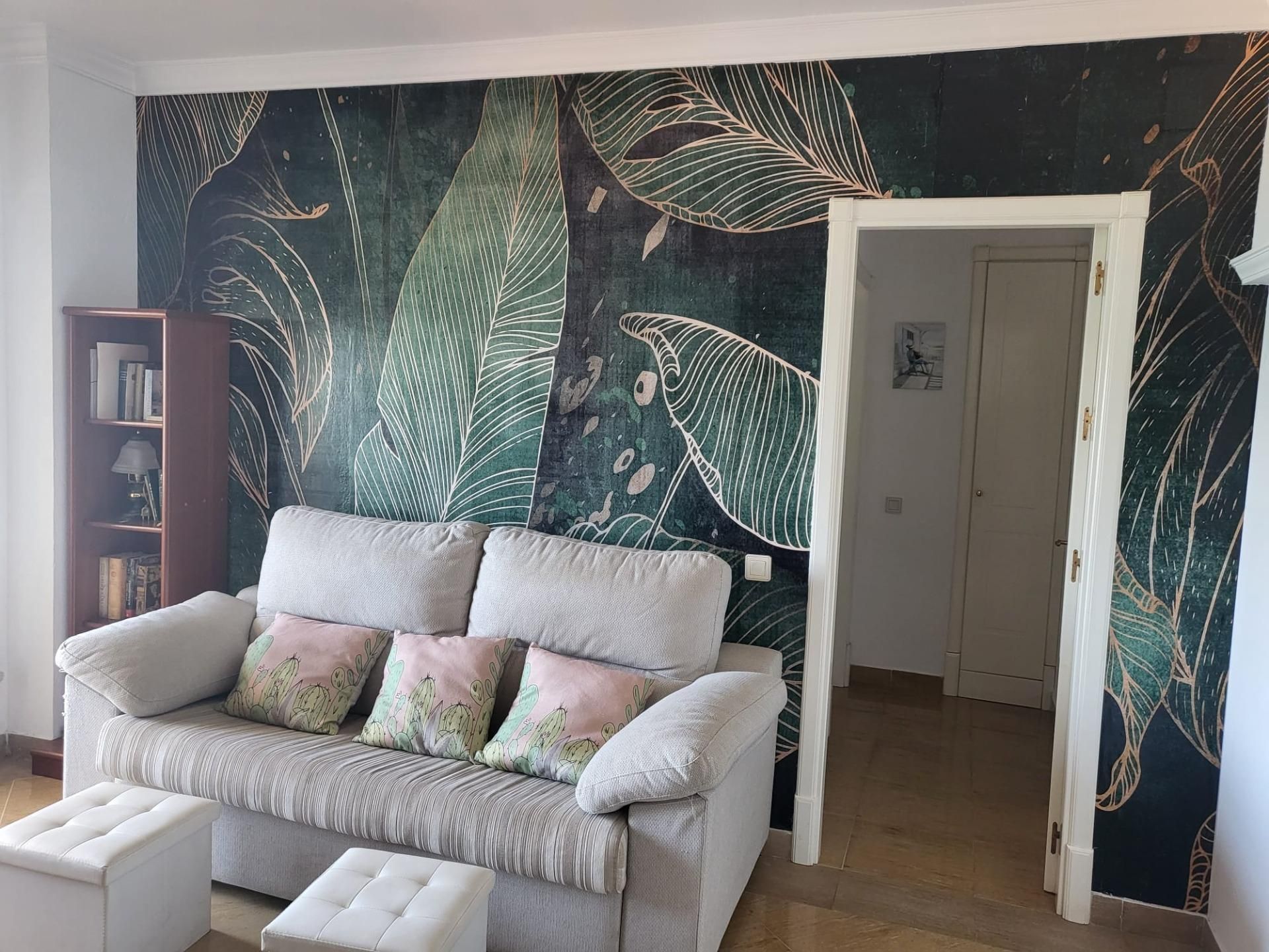 Sala d'estar de Pis en venda en Ayamonte amb Aire condicionat, Moblat i Balcó