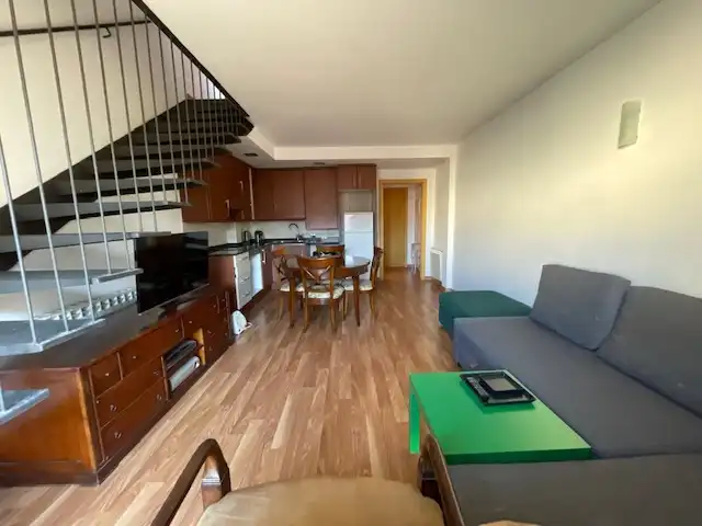 Sala de estar de Dúplex en venta en Rubí con Calefacción, Parquet y Terraza