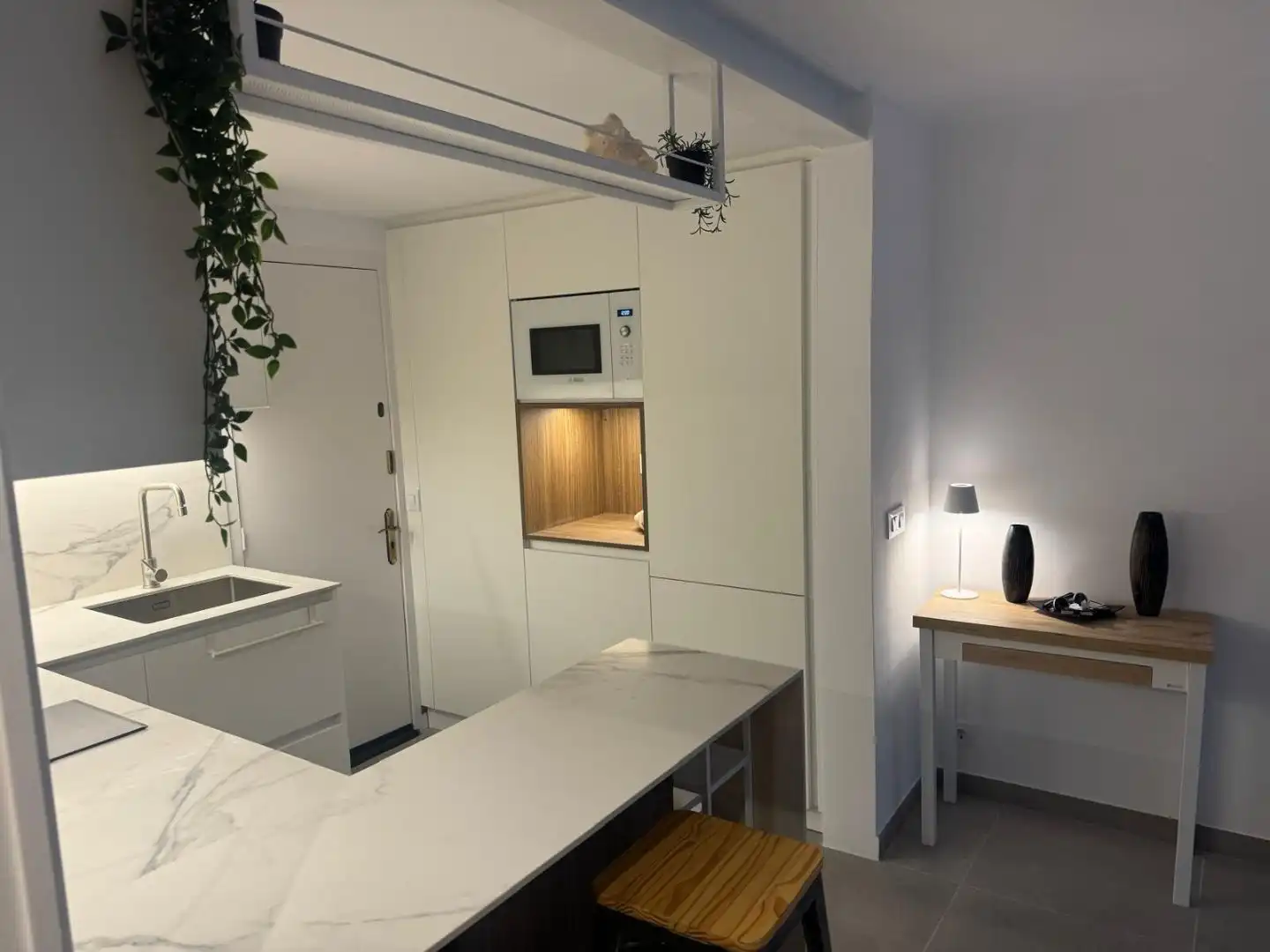 Apartment mit Garten zur Miete in Passeig de la Torre 58