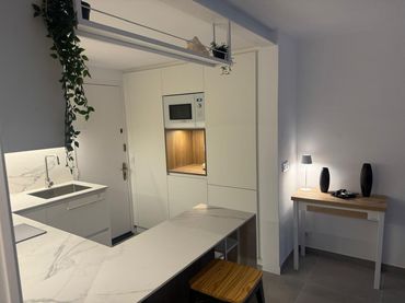 Mini appartamento con giardino in affitto a Passeig de la Torre 58