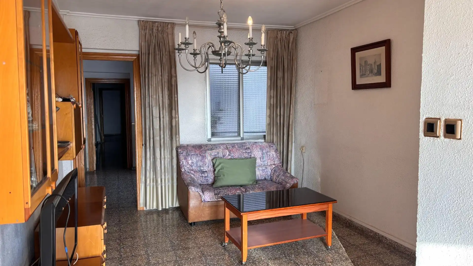 Sala de estar de Piso en venta en El Castell