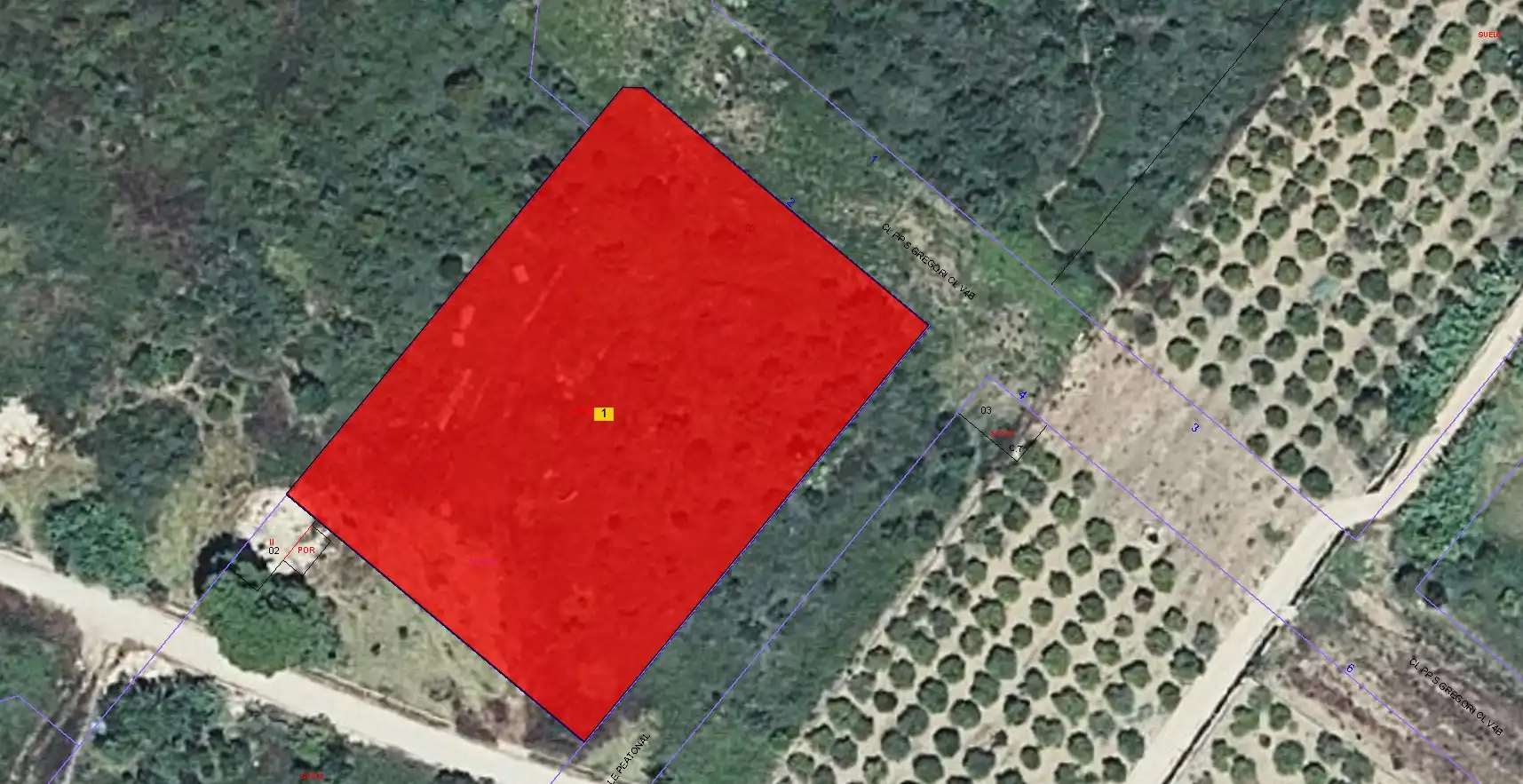 Terreno residencial en venta en Plaça Poligono 12 416