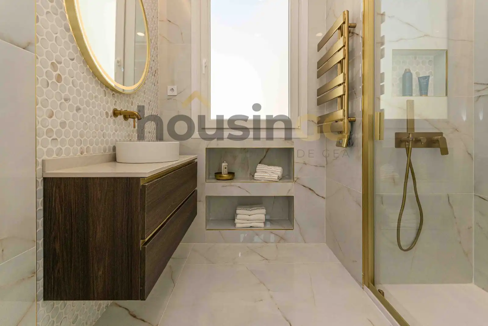 Baño de Ático en venta en Madrid con Aire acondicionado, Calefacción y Terraza