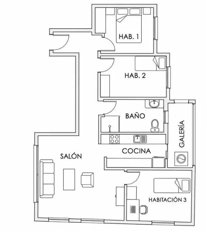 Appartement à vendre à Avinguda D'amèrica, imagen 14