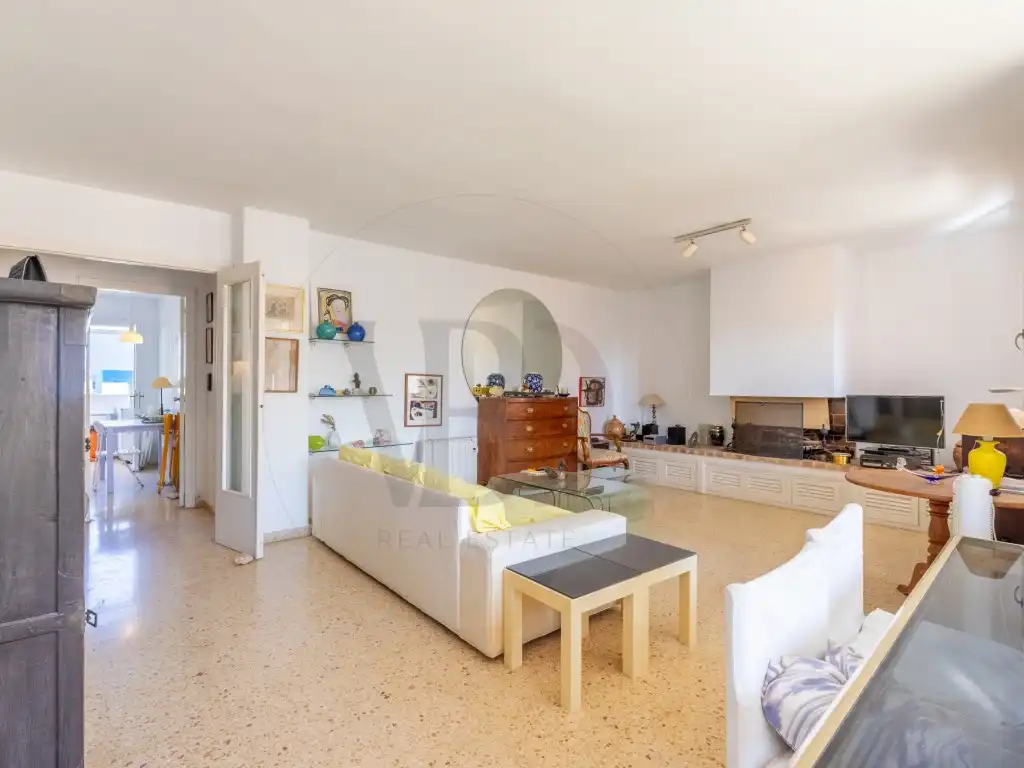 Wohnzimmer von Dachboden zum Verkauf in Eivissa mit Terrasse