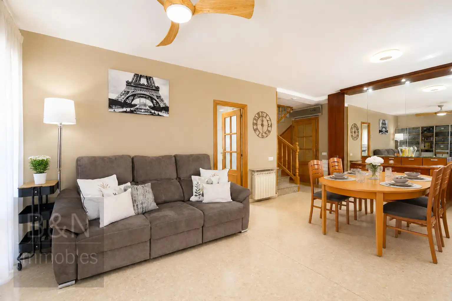 Living room of Duplexes for sale in Sabadell  with Air Conditioner, Heating and Terrace