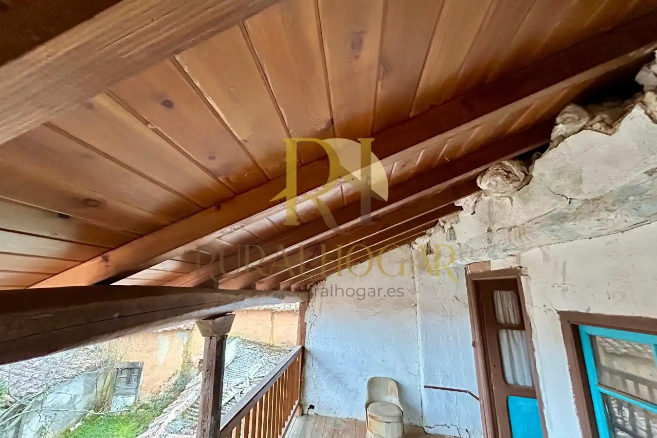 Terraza de Casa adosada en venta en Llamas de la Ribera con Terraza