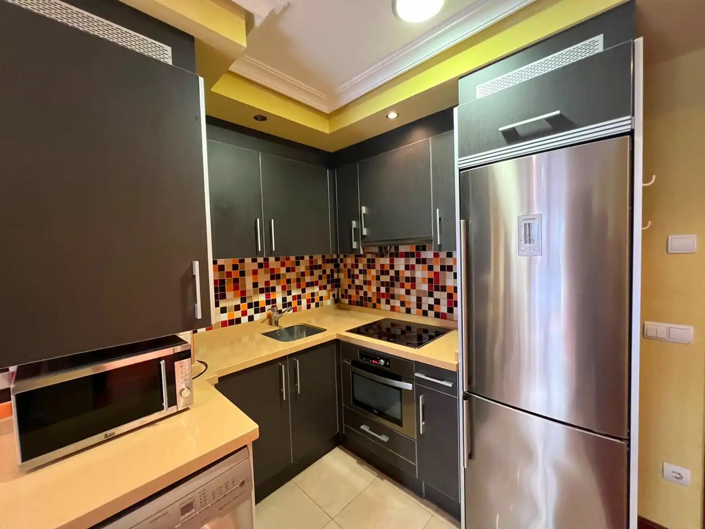 Kitchen of Apartments for sale in Gijón   with Heating
