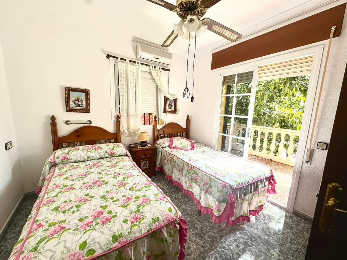 Bedroom of Houses for sale in Torremolinos  with Air Conditioner, Private garden and Furnished