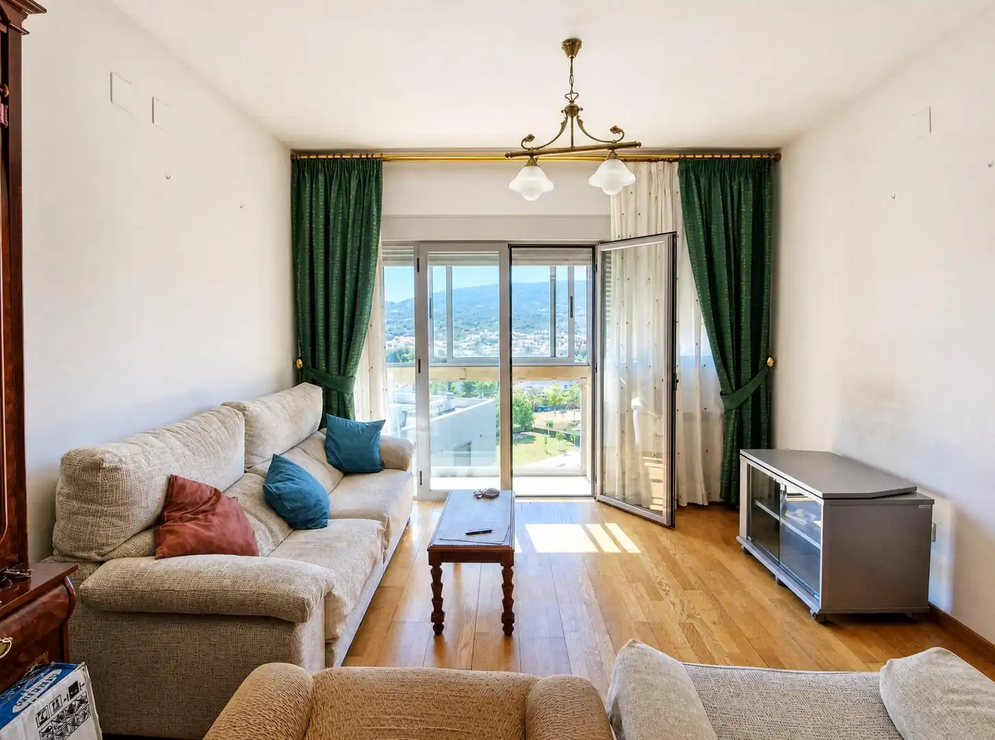 Sala de estar de Piso en venta en Plasencia con Aire acondicionado, Calefacción y Parquet