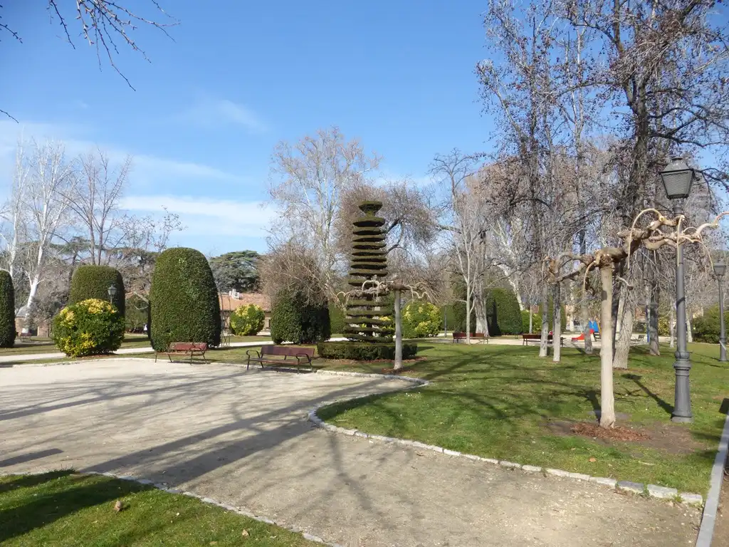 Garten von Wohnung zum Verkauf in Madrid mit Klimaanlage, Heizung und Parkett