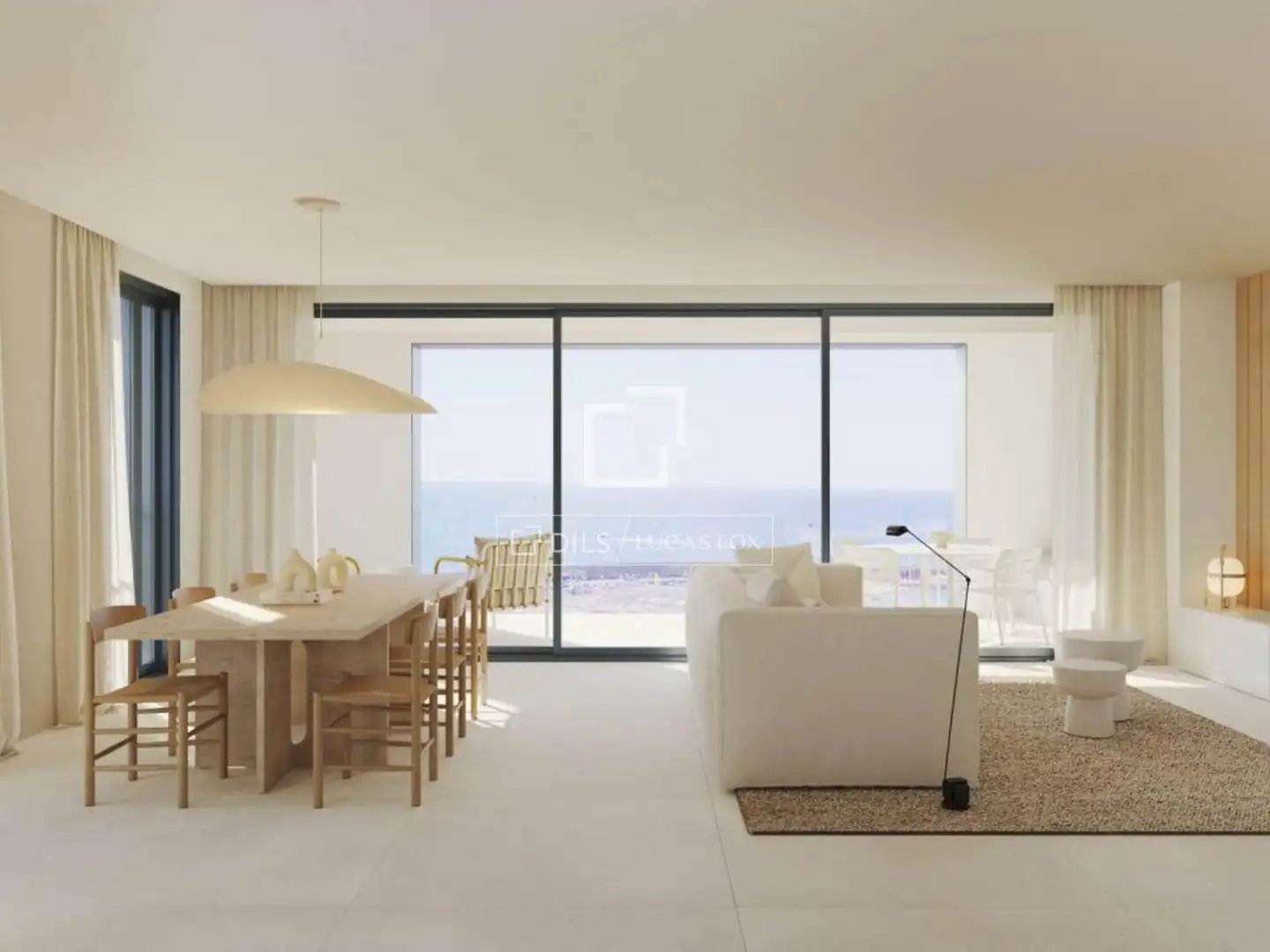 Living room of Flat for sale in Palamós  with Air Conditioner, Heating and Terrace