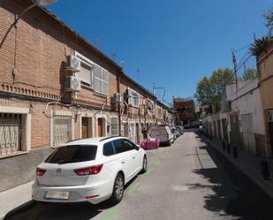 Exterior view of Single-family semi-detached for sale in  Madrid Capital  with Air Conditioner, Heating and Private garden