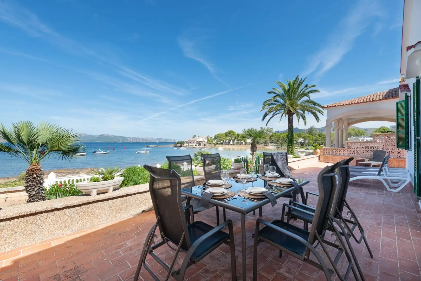 Terrassa de Casa o xalet de lloguer en Alcúdia amb Aire condicionat, Terrassa i Moblat
