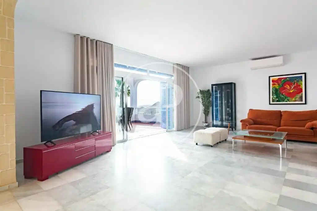 Sala de estar de Casa o chalet en venta en Águilas con Aire acondicionado, Jardín privado y Terraza