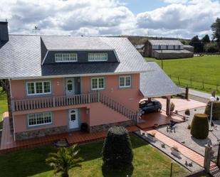 Exterior view of House or chalet for sale in As Pontes de García Rodríguez   with Private garden