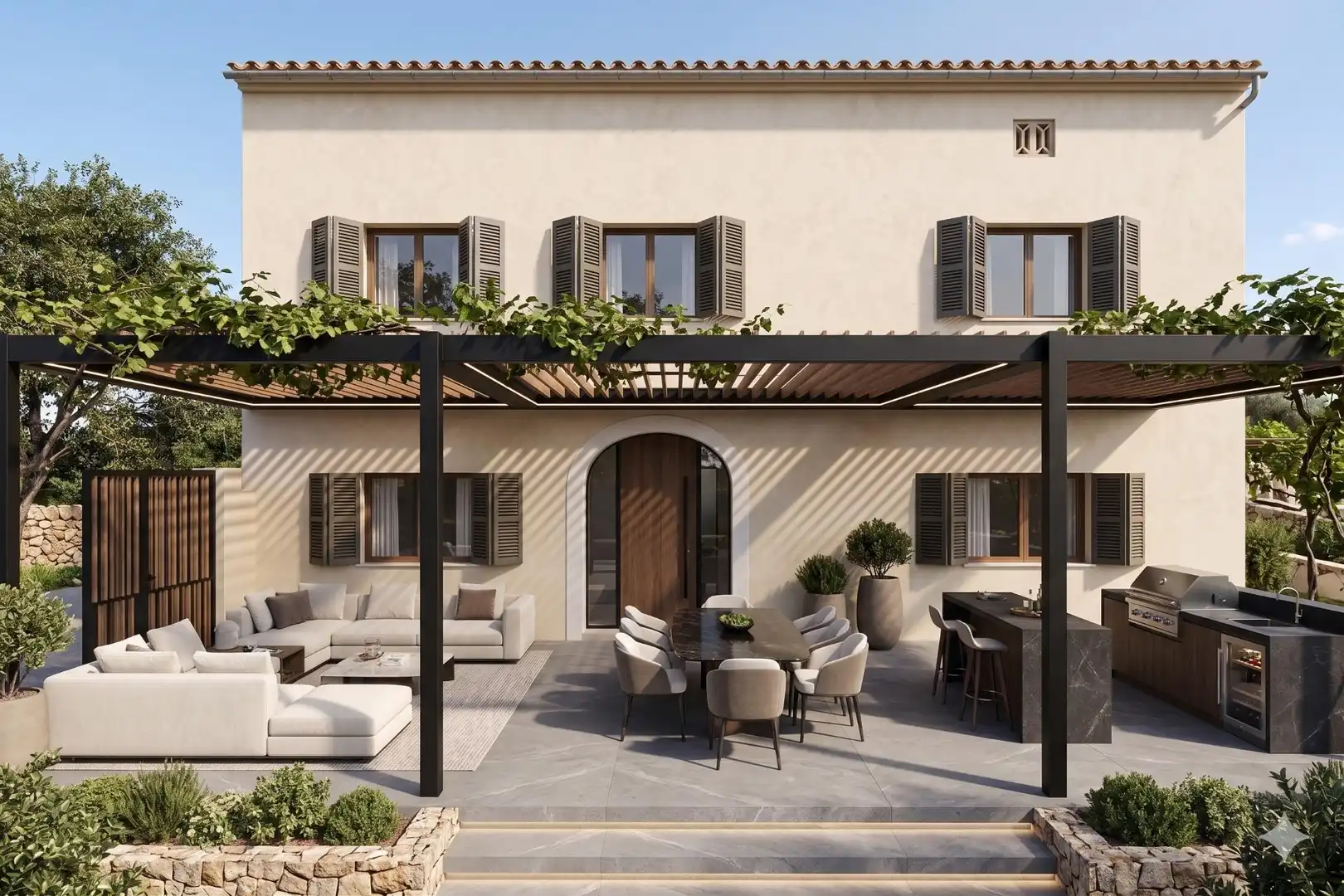 Terraza de Casa o chalet en venta en Sencelles con Jardín privado, Terraza y Trastero