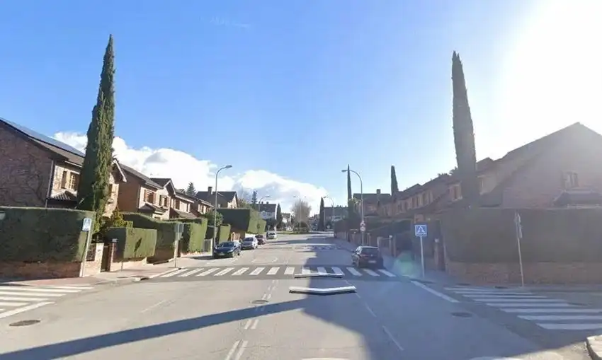 Exterior view of Detached homes for sale in Las Rozas de Madrid  with Air Conditioner, Heating and Terrace