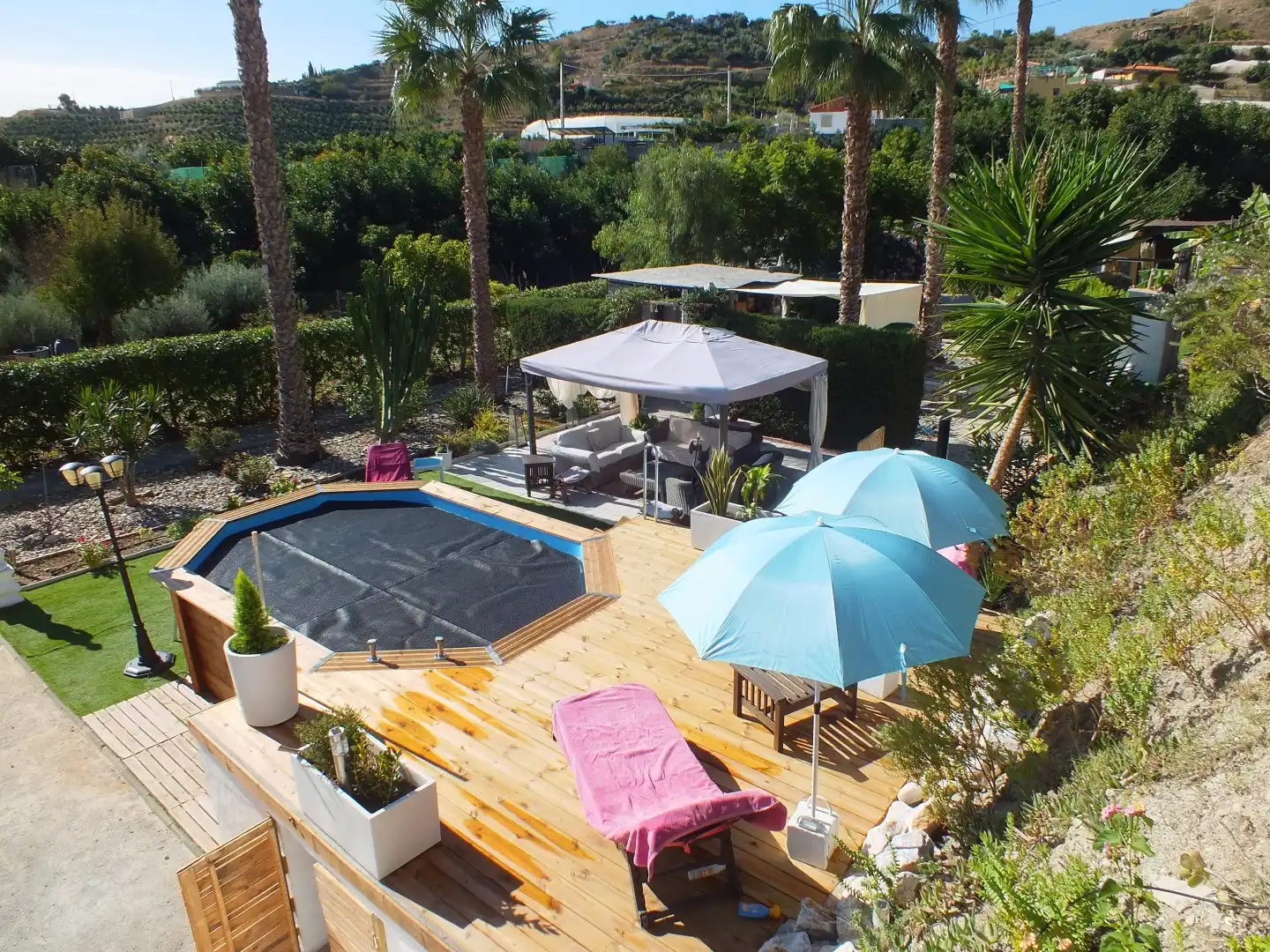 Terraza de Casa o chalet en venta en Salobreña con Jardín privado