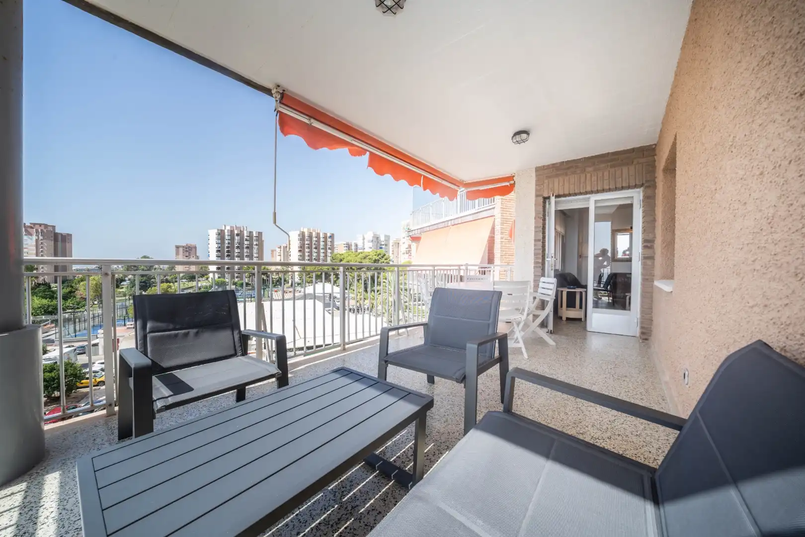 Terrace of Apartments for rent in Orihuela  with Furnished, Washing machine and Microwave