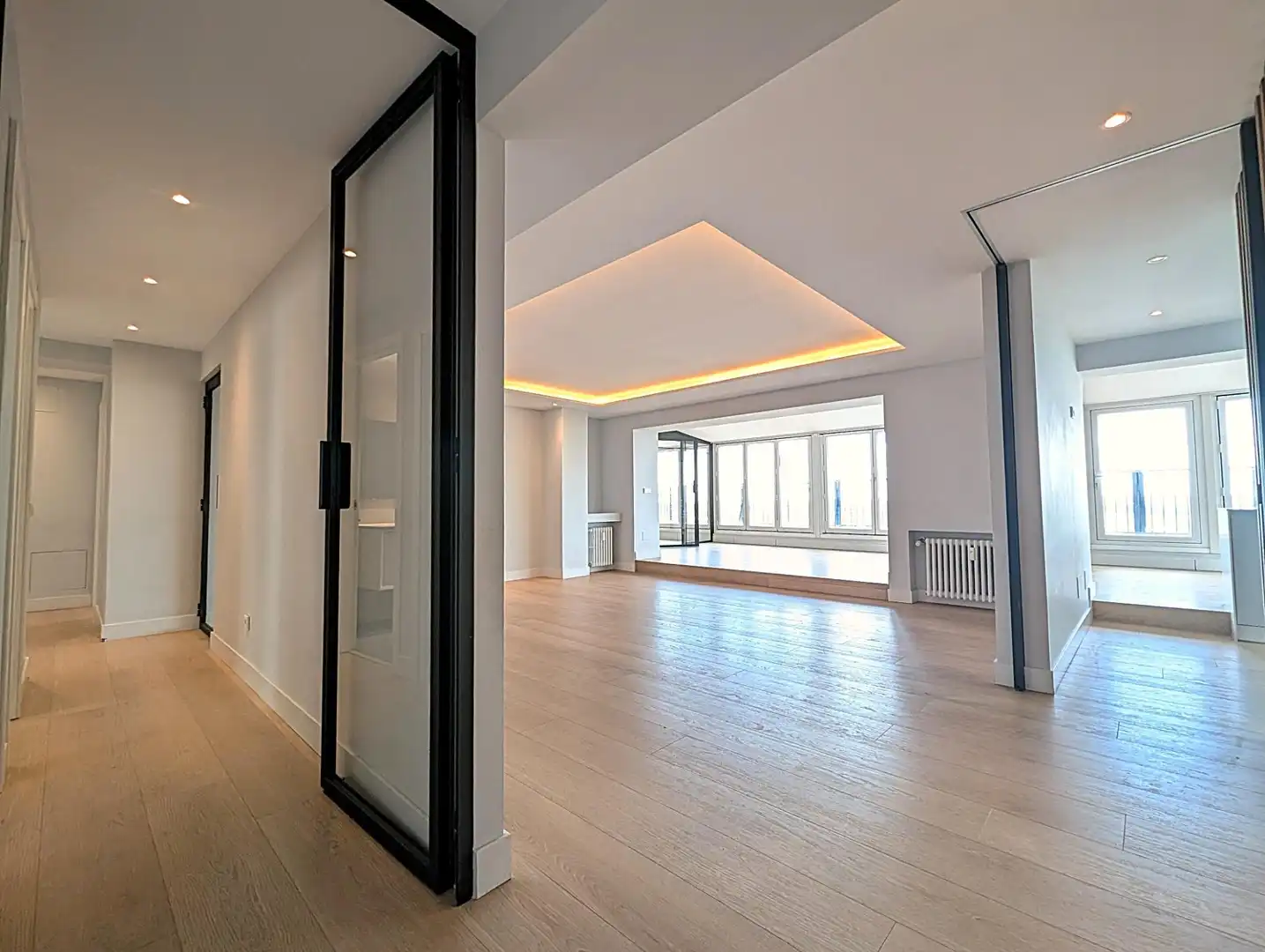 Sala d'estar de Àtic en venda en Madrid amb Aire condicionat, Calefacció i Terrassa