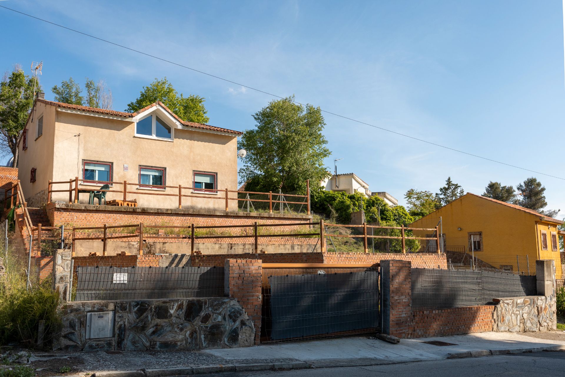 Exterior view of House or chalet for sale in Chinchón  with Heating, Private garden and Terrace