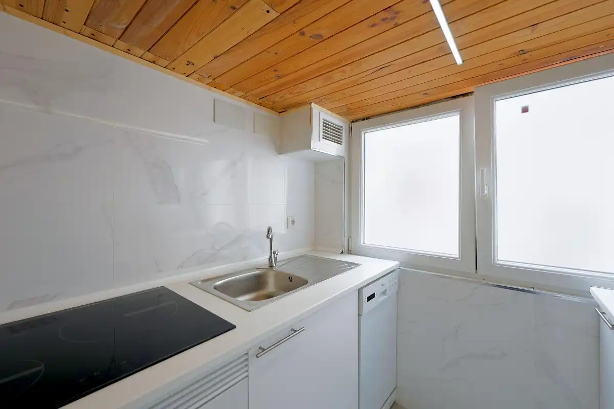 Kitchen of Duplexes for rent in Madrid  with Heating and Furnished